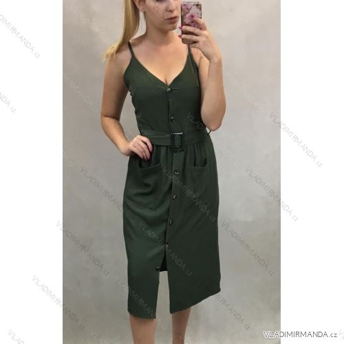 Šaty letné krátke dámske (uni s / m) TALIANSKÁ MÓDA IM91953607