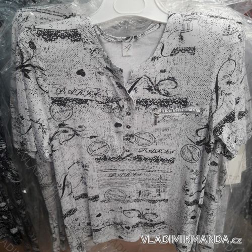 Tunika dámska nadrozmerná (L-4XL) POĽSKÁ MÓDA PM519012