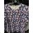 Tričko tunika kvet dámska nadrozmerná (L-4XL) Gosia POĽSKÁ MÓDA PM119182
