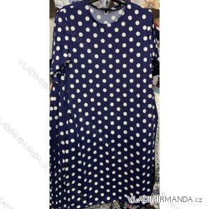 Šaty letné krátky rukáv dámske (L-3XL) POĽSKÁ moda PM119185