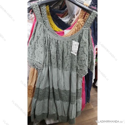 Šaty letní krátké dámské (uni xs/s) ITALSKá MóDA IM919702