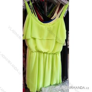 Šaty letní šifonové dámské neon (uni s-l) ITALSKá MóDA IM619162