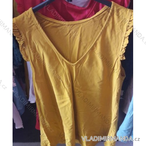 Šaty letné bez rukávov ľanové dámske (uni sl) TALIANSKÁ MÓDA IM519436
