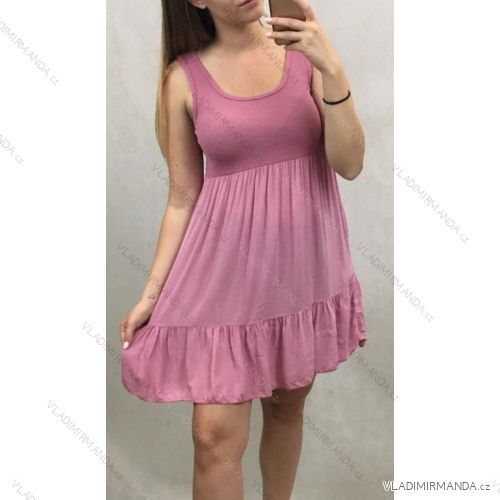 Šaty letné bez rukávov dámske (uni s / m) TALIANSKÁ MÓDA IM71950387