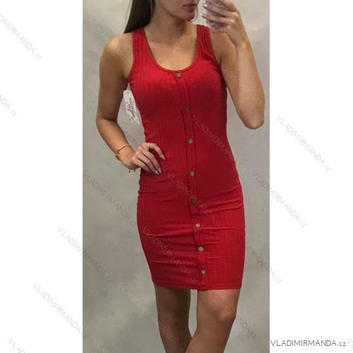 Šaty letné krátke dámske (uni s / m) TALIANSKÁ MÓDA IM919615
