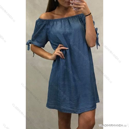Šaty letné krátky rukáv dámske (uni sl) TALIANSKÁ MÓDA IM7195058

