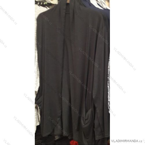 Cardigan flaušový teplý dámsky nadrozmerný (UNI M-3XL) POĽSKÁ MÓDA PM119213
