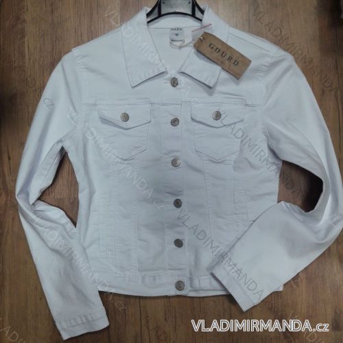 Bunda riflová jeans dámska (M-2XL) Gourde MA119GD1831-KP