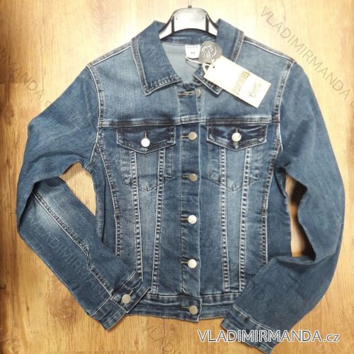 Bunda riflová jeans dámska (S-2xl) Gourde MA119POP5302-K