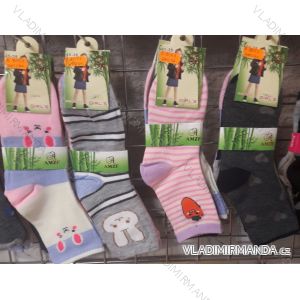 Ponožky bambusové detské dorast dievčenské (31-38) AMZF B-8051
