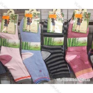 Ponožky bambusové detské dorast dievčenské (31-38) AMZF B-8056
