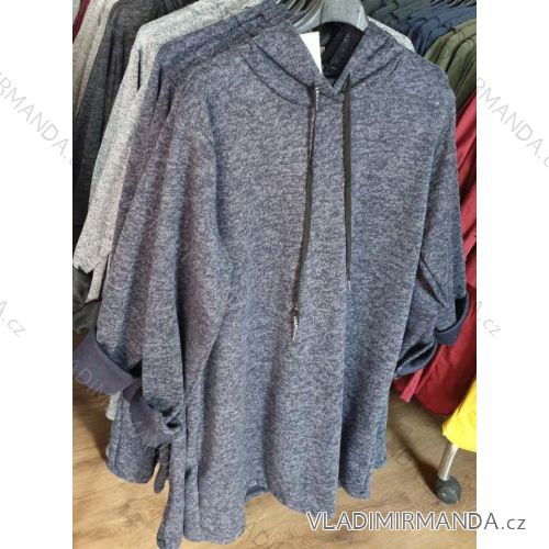 Mikina dlhý rukáv s kapucňou dámska (uni xl-2xl) IM1219100