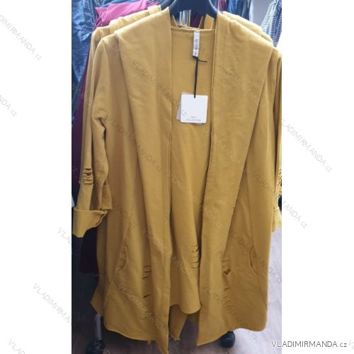 Cardigan 3/4 dlhý rukáv dámsky (uni sl) TALIANSKÁ MÓDA IM1219102
