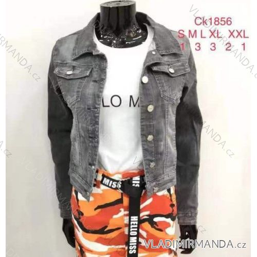 Bunda riflová jeans dámska (XS-XL) Gourde MA119CK1856
