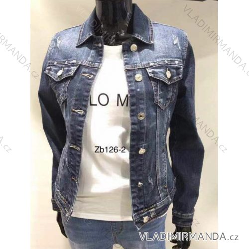 Bunda riflová jeans dámska (XS-XL) Gourde MA119ZB126-2
