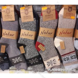 Ponožky teplé vlnené alpaca pánske (40-47) AMZF PA-336
