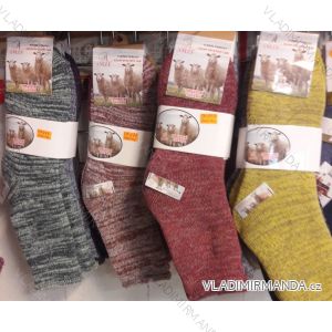 Ponožky teplé vlnené ovčej dámske (35-42) AMZF PB-777
