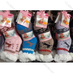 Ponožky teplé bavlnené detské dorast dievčenské (35-38) AMZF PCB-200
