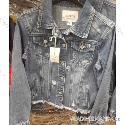 Bunda riflová jeans dámska (S-2XL) Gourde MA119C2516