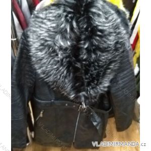 Kabát koženka zimná s kožušinkou dámska (s-Xl) Atur IM919F805