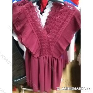 Šaty bez rukávov krátke elegantné dámske (uni s / l) TALIANSKÁ MÓDA IM919861
