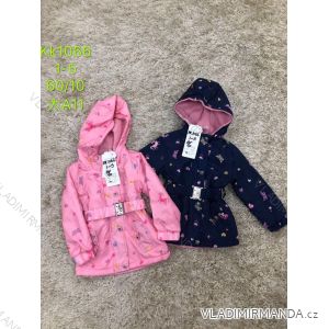 Kabát zimné s kapucňou detský dievčenský (1-5 rokov) SAD SAD19KK1066
