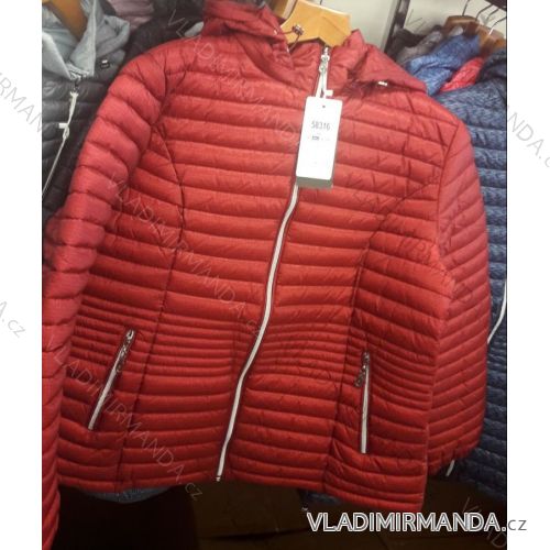 Bunda šušťáková jesenná dámska nadrozmerná (3XL-6XL) Lanteri BES1958316
