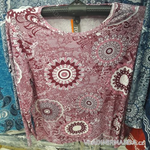 Tričko teplé dlhý rukáv dámske (l-3XL) TOVTA SUN19019
