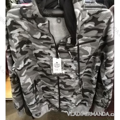 Mikina maskáčová pánska nadrozmerná (L-3XL) Batya BAT19NAM-RAN-RI
