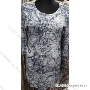 Šaty teplé dámske nadrozmerné (L-3XL) POĽSKÁ MÓDA PM519050
