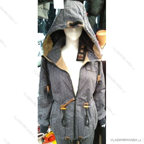 Bunda jesenné s kapucňou dámska (S-3XL) TA FASHION TAF19TA-607NU-L
