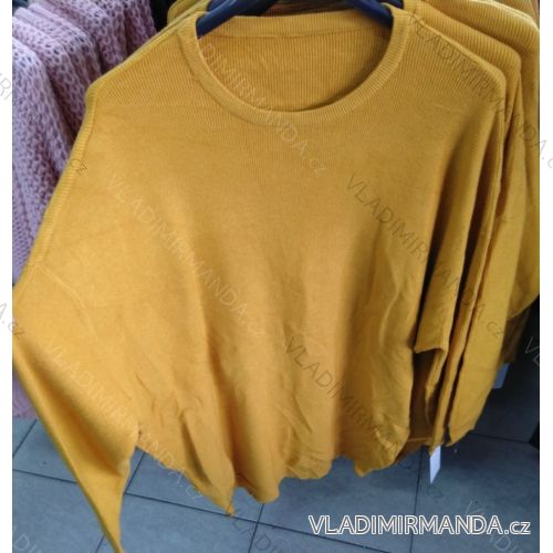 Sveter dlhý rukáv dámsky (uni L / XL) TALIANSKÁ MÓDA IM7191009
