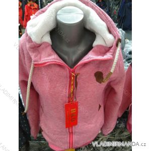 Mikina zateplená kožúškom na zips dámska (M-3XL) HKD HKD19HKD-309
