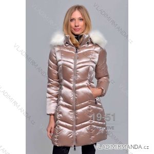 Kabát zimné s kožušinkou dámsky (S-2XL) METROFIVE MET19013