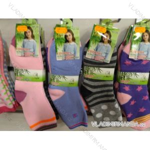 Ponožky teplé bambusové dorast dievčenské (31-38) AMZF FCB8104
