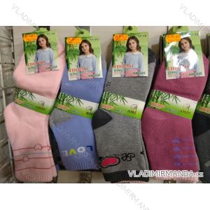 Ponožky teplé bambusové dorast dievčenské (31-38) AMZF B8102
