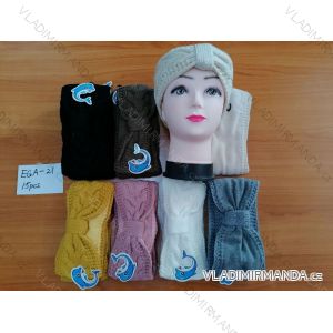 Čelenka pletená zimná dámska (ONE SIZE) DELFIN EGA-21
