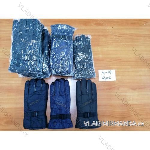 Rukavice zimné detské dorast chlapčenské (ONE SIZE) DELFIN M-19-1