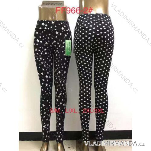 Legíny teplé dlhé dámske (S / M-2XL / 3XL) ELEVEK FF966-2