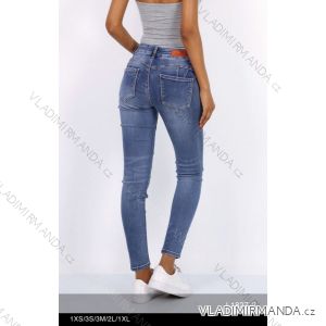 Rifle jeans push up dlhé dámske (xs-xl) NEWPLAY MA519L1827-2
