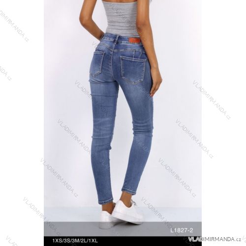 Rifle jeans push up dlhé dámske (xs-xl) NEWPLAY MA519L1827-2
