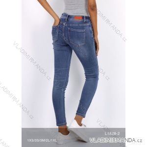Rifle jeans push up dlhé dámske (xs-xl) NEWPLAY MA519L1828-2
