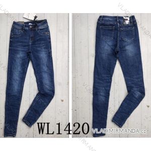 Rifle jeans klasik dlhé dámske (xs-xl) NEWPLAY MA519WL1420
