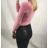 Sveter crop top dlhý rukáv dámsky (uni xs-s) TALIANSKÁ MÓDA IM719467