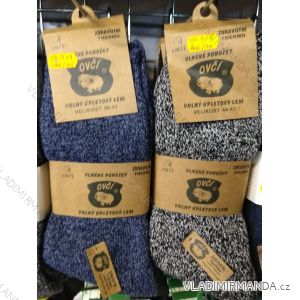 Ponožky teplé vlnené ovčej pánske (40-47) AMZF PA-979
