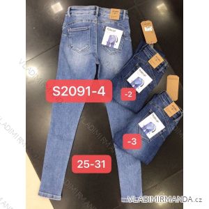 Rifle jeans push up dlhé dámske (25-31) M.SARA MA519S2091-1

