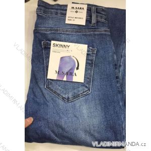 Rifle jeans push up dlhé dámske (25-31) M.SARA MA519S2091-4
