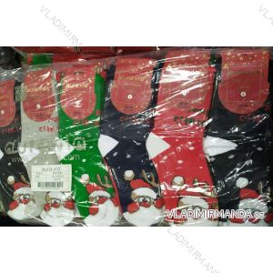 Ponožky klasik dámske vianočný motív (35-41) AURA.VIA PON19SNV5085