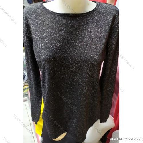 Sveter úpletový dlhý rukáv dámsky (S-XL) TURECKÁ MÓDA MA719B-690
