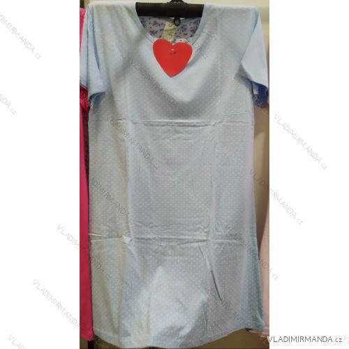 Košeľa nočná krátky rukáv dámska bavlnená (M-2XL) FOCUS FOC1923-607